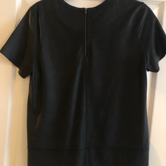 AG brand womens leather t-shirt - Picture 3 of 4